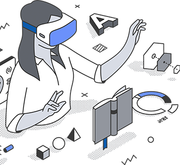 Realidade virtual - Cursos online customizados